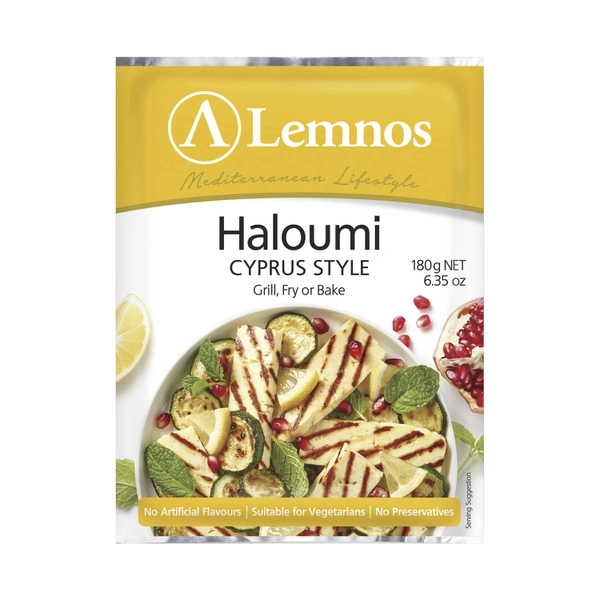 Lemnos Foods Dairy Cyprus Style Cheese Haloumi 180g