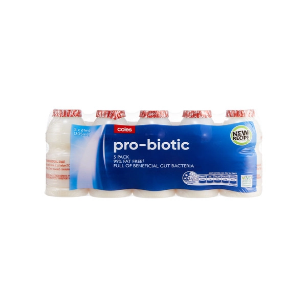 Coles Pro-B Milk Drink Fermented 61 mL