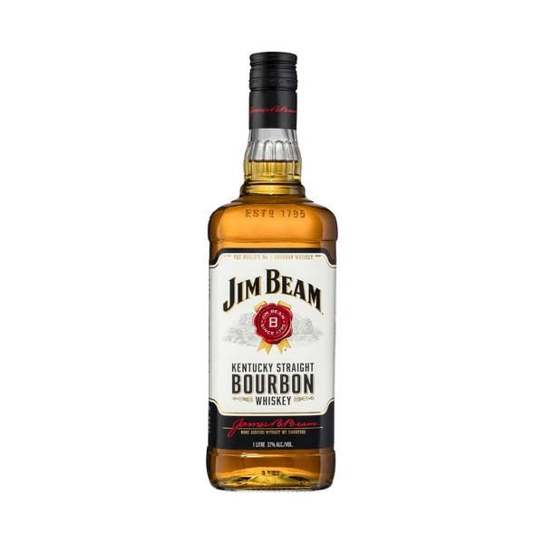 Jim Beam White Bourbon 1L 1 Each