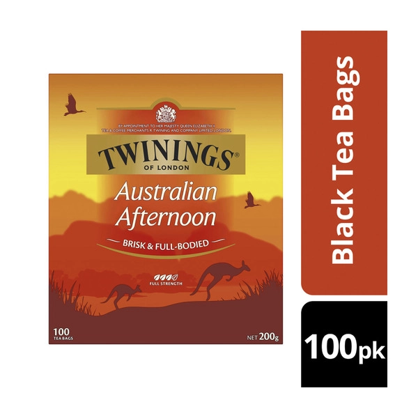 Twinings Australian Afternoon Tea Bags 100 pack