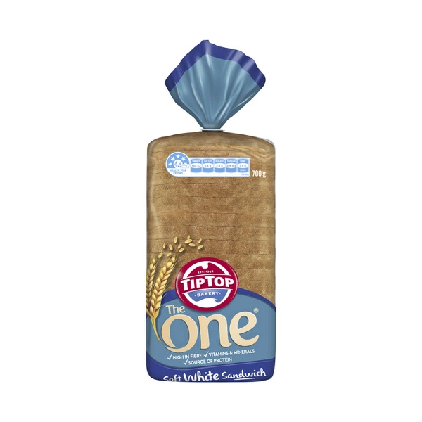 Tip Top The One White Sandwich Bread 700g