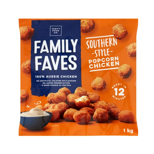 Family Faves Southern Style Chicken Pops 1kg