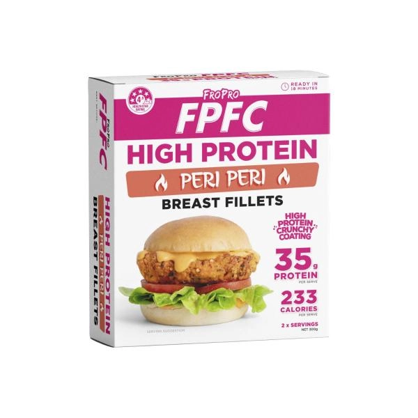 Fropro FPFC Peri Peri Chicken Burgers 300g