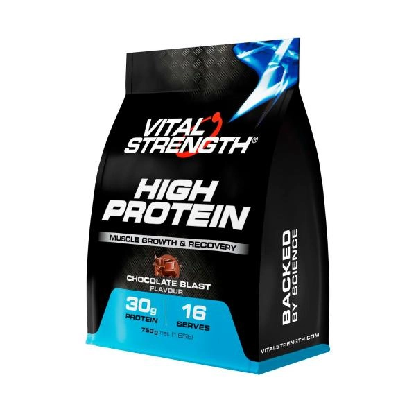 Vital Strength High Protein Powder Chocolate Blast 750g