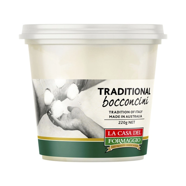 La Casa Del Formaggio Original Bocconcini Cheese 220g