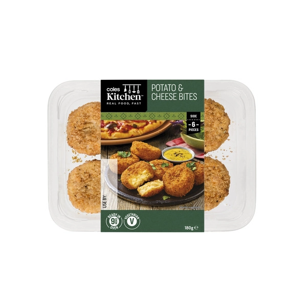 Coles Kitchen Cheese & Potato Bites 180g