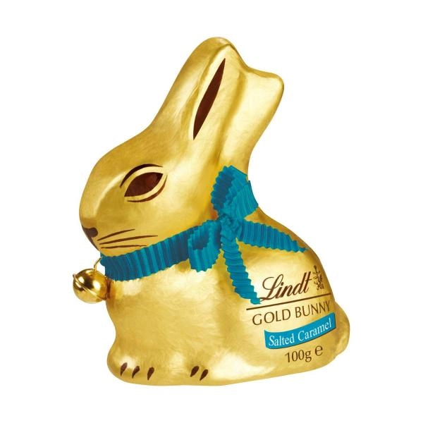 Lindt Easter Gold Bunny Salted Caramel Milk Chocolate 100g