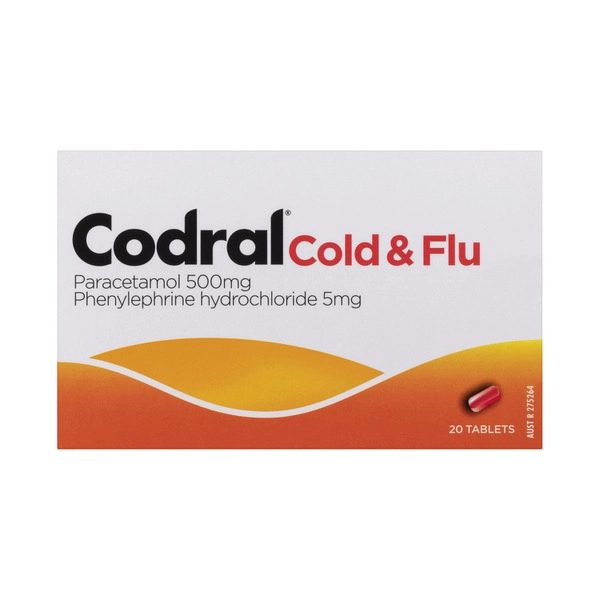 Codral Cold & Flu Tablets 20 pack