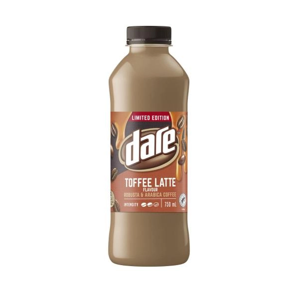 Dare Toffee Latte Flav Milk _Tas Only 750Ml 750mL