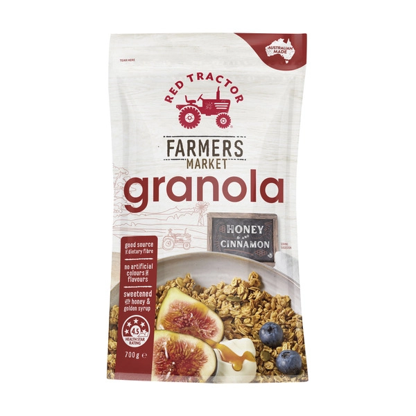 Red Tractor Farmers Market Honey & Cinnamon Granola 700g