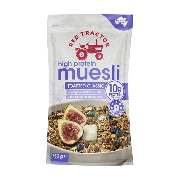 Red Tractor High Protein Muesli Toasted Classic 750g