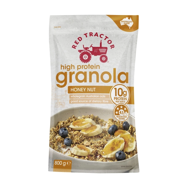 Red Tractor High Protein Honey Nut Granola 800g