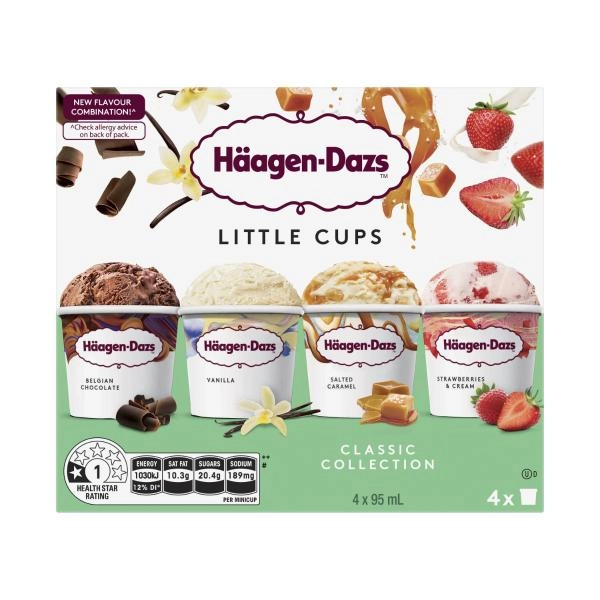 Haagen-Dazs Ice Cream Classic Collecton 380mL