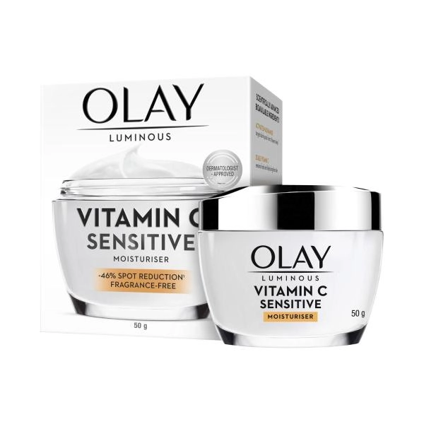 Olay Luminous Vitamin C Sensitive Moisturiser 50g