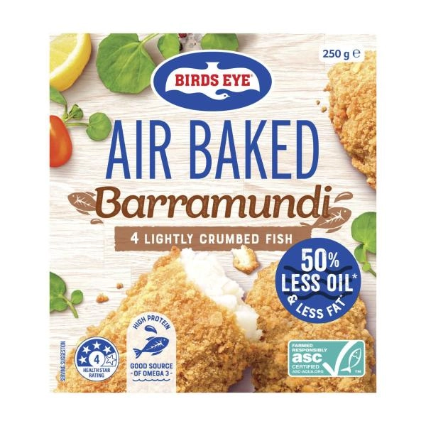 Birds Eye Air Baked Barramundi 250g