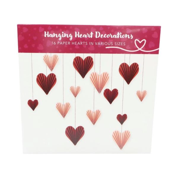 Paper Heart Decorations 1EACH