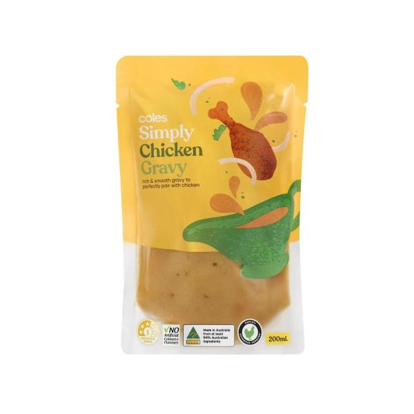 Coles Simply Chicken Gravy 200mL