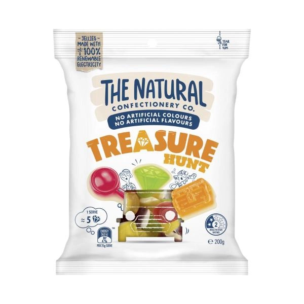 The Natural Confectionery CO. Treasure Hunt. 200GRAM