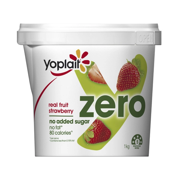 Yoplait Zero Strawberry Yoghurt 1kg