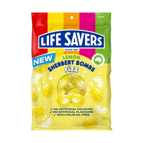 Life Savers Lemon Sherbert Bombs 150g