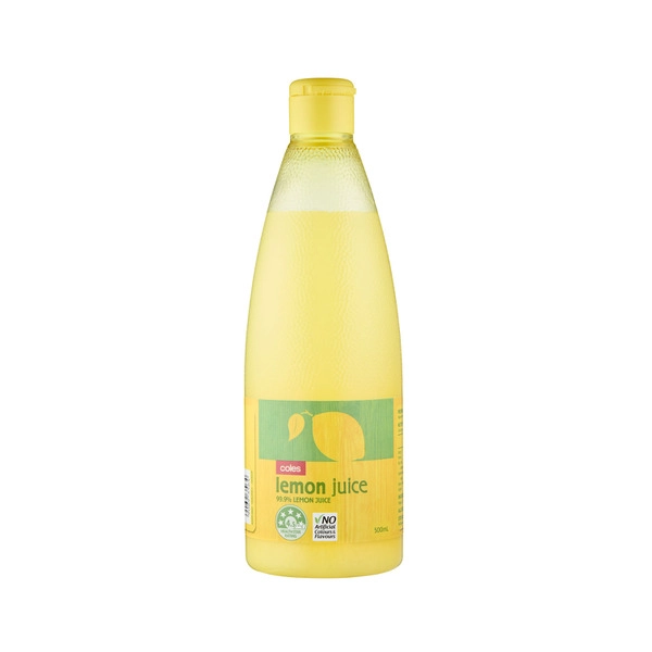 Coles Lemon Juice 500mL