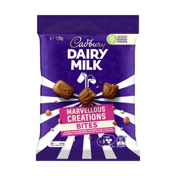 Cadbury Dairy Milk Marvellous Creations Bites 142g