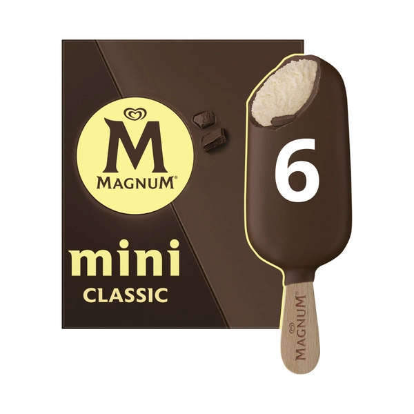 Magnum Ice Cream Mini Classic 6Pack 360mL