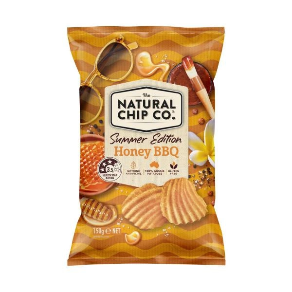 Natural Chip CO. Chips Honey BBQ 150g