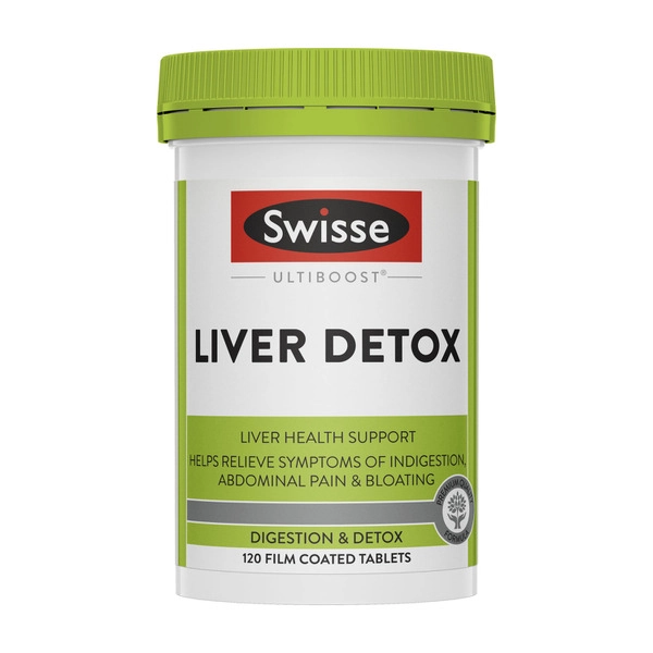 Swisse Ultiboost Liver Detox For Digestion 120 pack