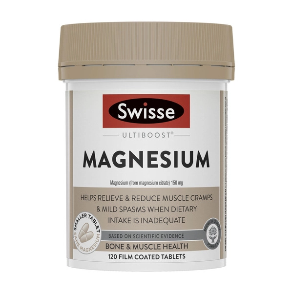 Swisse Ultiboost Magnesium For Muscle Health 120 pack