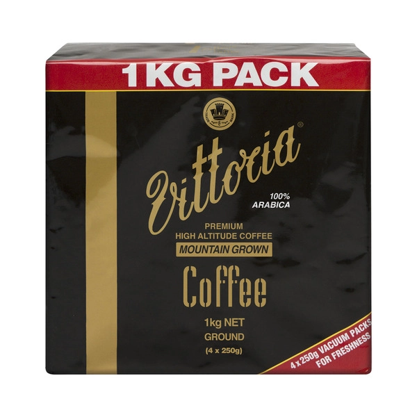 Vittoria Mountain Grown Ground Coffee 1kg