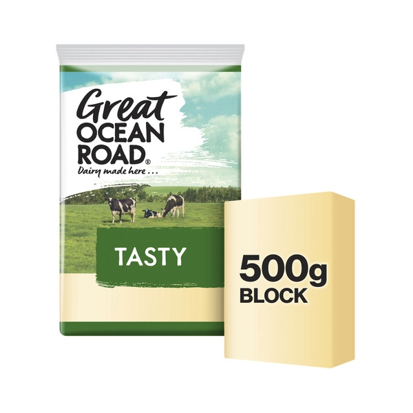 Great Ocean Road Tasty Cheese Block 500g