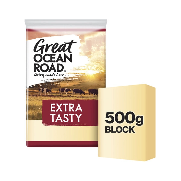 Great Ocean Road Extra Tasty Cheese Block 500g