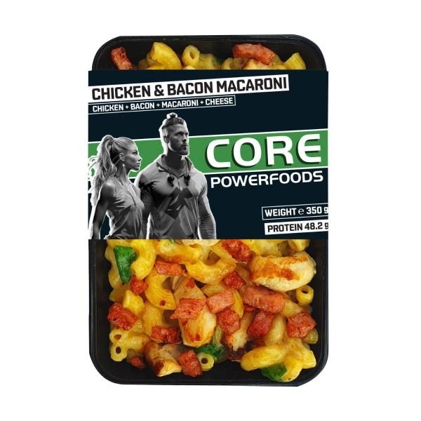 Core Powerfoods Chicken & Bacon Macaroni 350g