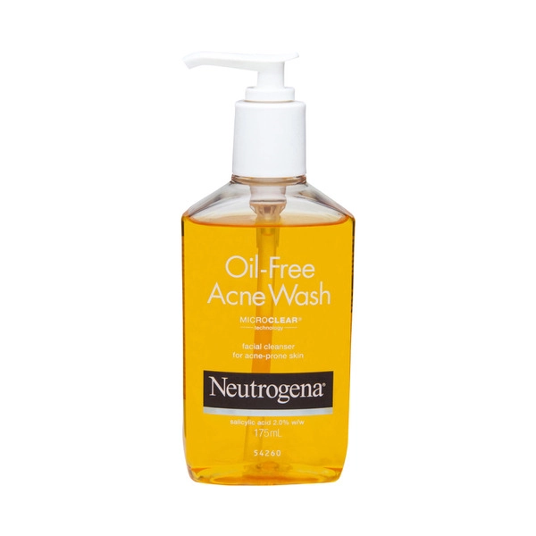 Neutrogena Oil Free Acne Wash Face Cleanser 175mL