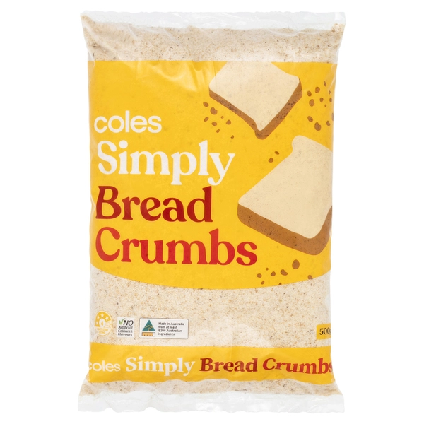 Coles Simply Breadcrumbs 500g