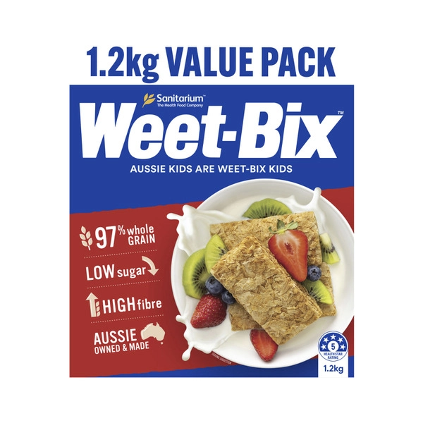 Sanitarium Weet-Bix Breakfast Cereal 1.2kg