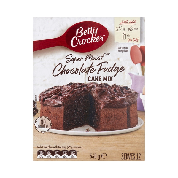 Betty Crocker Chocolate Fudge Cake Mix 540g