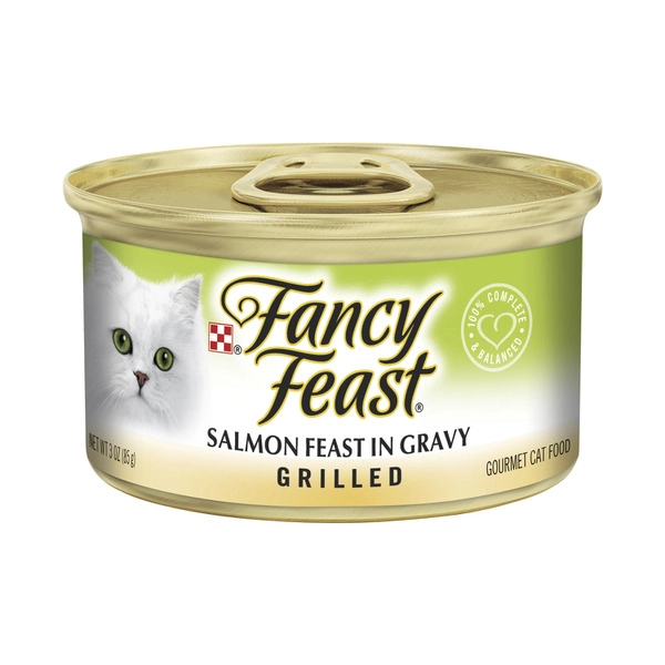 Fancy Feast Classic Cat Food Salmon Prime Fillet 85g