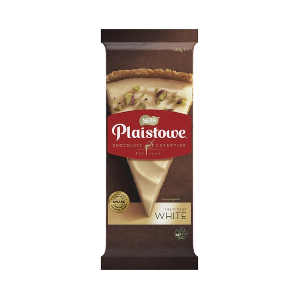 Nestle Plaistowe Baking White Chocolate Block 180g