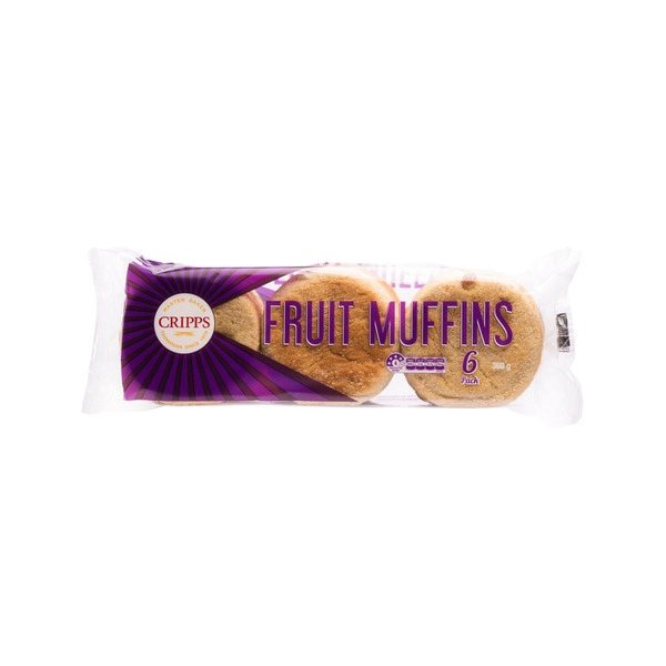 Cripps Master Muffins Fruit 360g