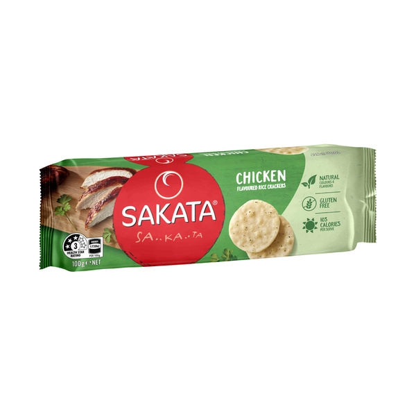 Sakata Chicken Rice Crackers 100g