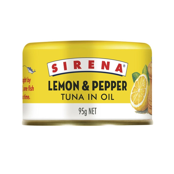 Sirena Lemon & Pepper Tuna 95g