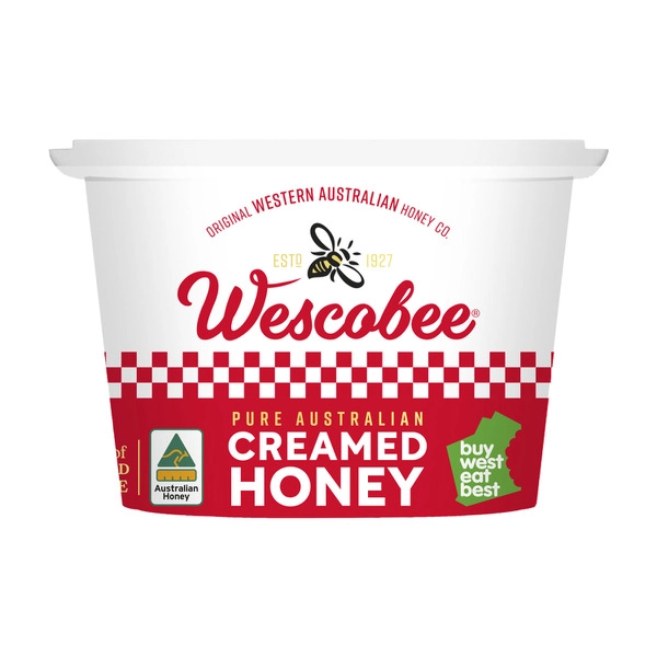 Wescobee Creamed Honey 375g