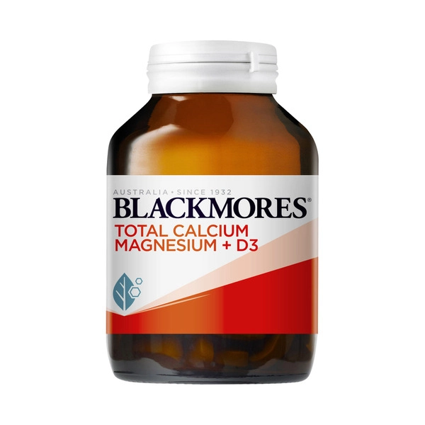 Blackmores Total Calcium Magnesium + D3 Tablets 125 pack