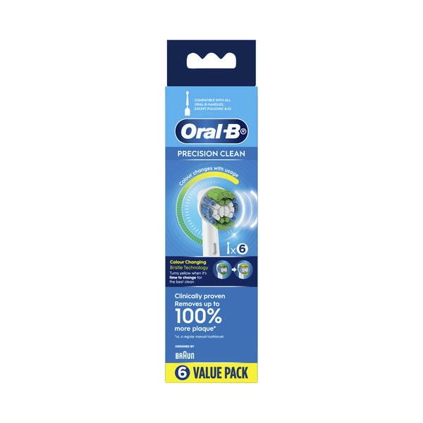 Oral B Power Head Refill Precision Clean 6 pack