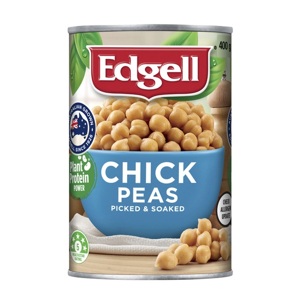 Edgell Australian Grown Chick Peas 400g