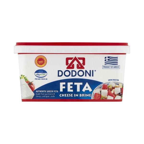 Dodoni Greek Feta Cheese In Brine 400g