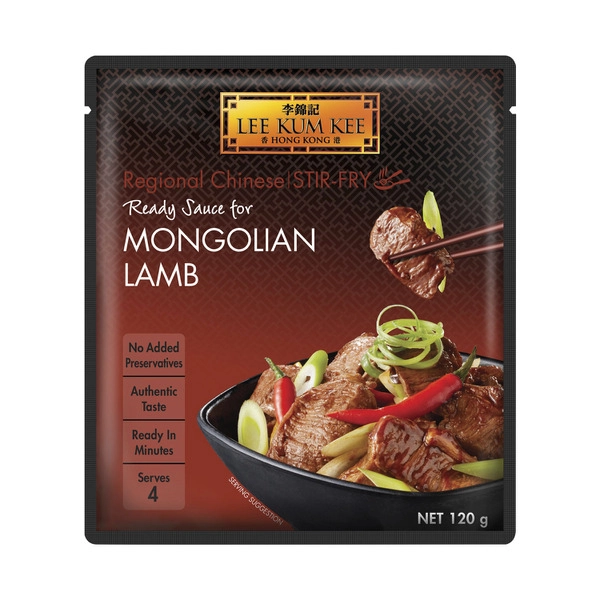 Lee Kum Kee Ready Sauce Mongolian Lamb 120g