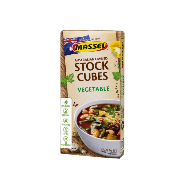 Massel Ultracube MASSEL ULTRACUBE STOCK CUBES:VEGETABLE:.:105 GRAM 